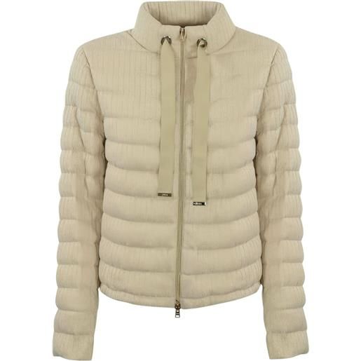 Herno piumino a collo alto - toni neutri