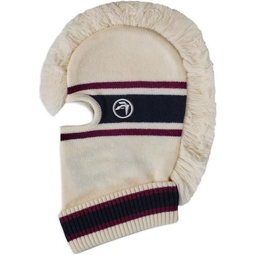 AMBUSH passamontagna con frange - bianco