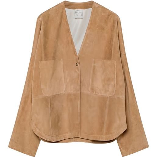 Forte Forte giacca con tasche - marrone
