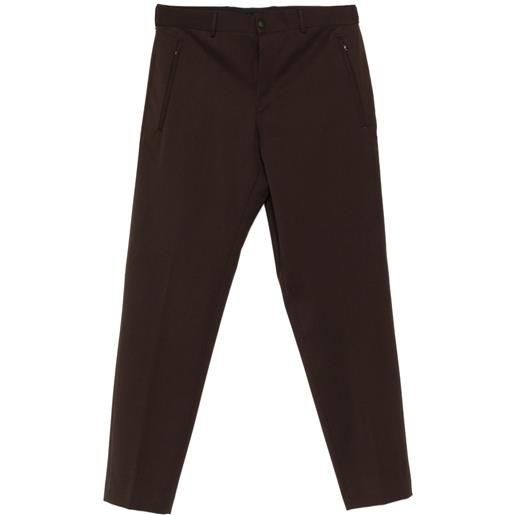 PT Torino pantaloni con zip - marrone