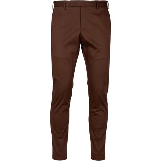 PT Torino pantaloni con pieghe - marrone