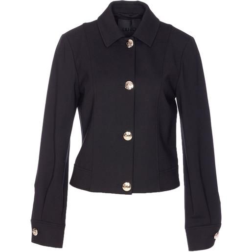 LIU JO giacca-camicia - nero