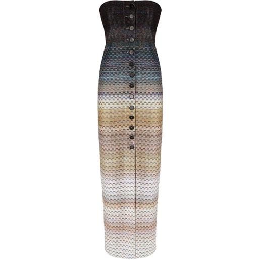 Missoni abito lungo - grigio