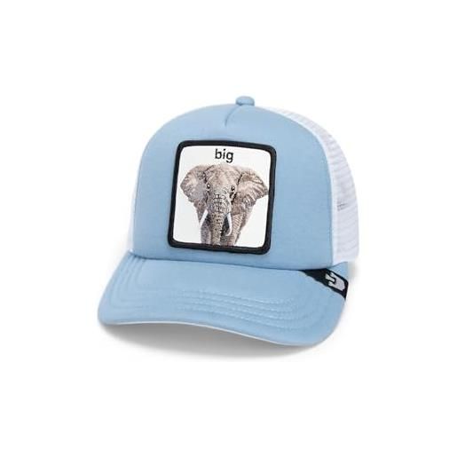 Goorin Bros. the farm, cappello da camionista unisex per bambini, azzurro (so big), taglia unica, azzurro (so big), taglia unica