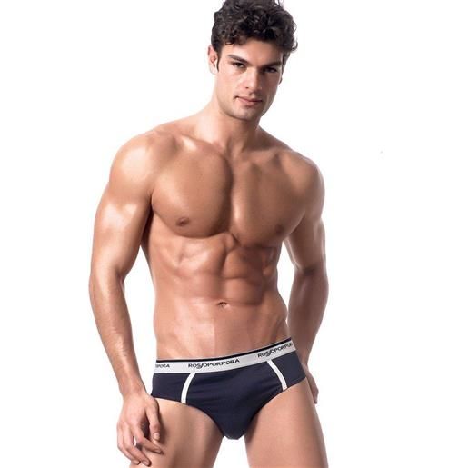 Rossoporpora confezione da 3 slip uomo rosso. Porpora us460