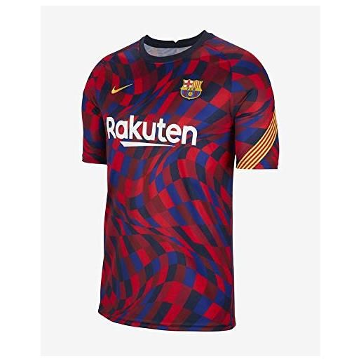 Nike fcb y dry pm t-shirt university red/university red/s
