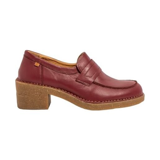 El Naturalista n5667 ticino, stivaletti bassi con lacci donna, bordeaux, 37 eu larga