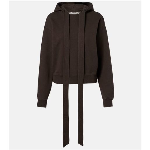 JW Anderson felpa con cappuccio in jersey di cotone