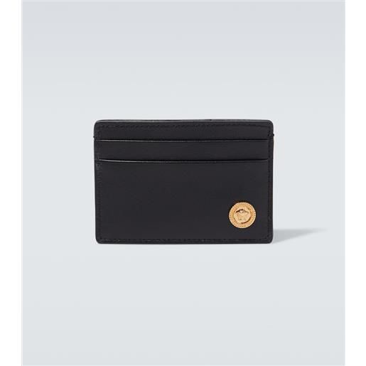 Versace portacarte medusa in pelle