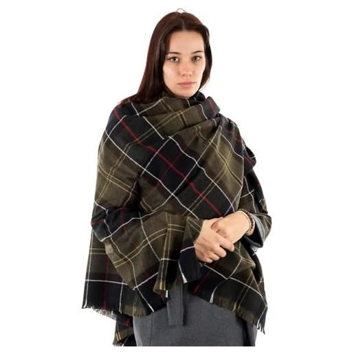 Barbour mantella donna staffin tartan serape lsc0184tn11 classic tartan