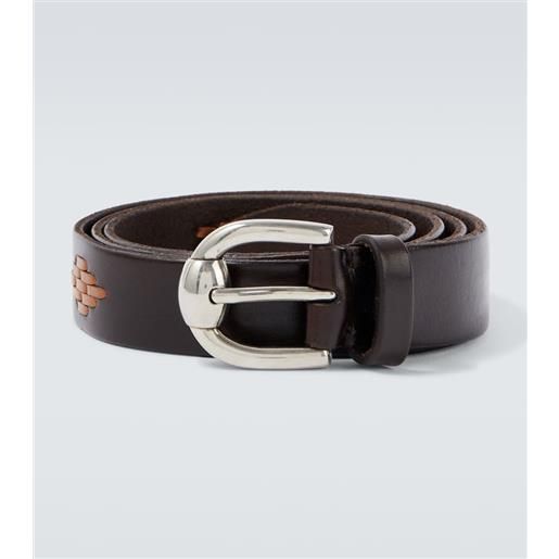 Brunello Cucinelli cintura in pelle