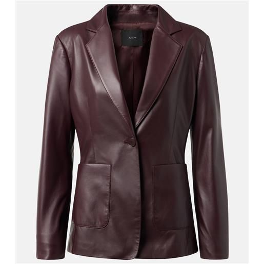 Joseph blazer in pelle