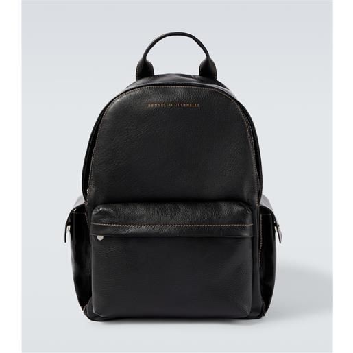Brunello Cucinelli zaino in pelle
