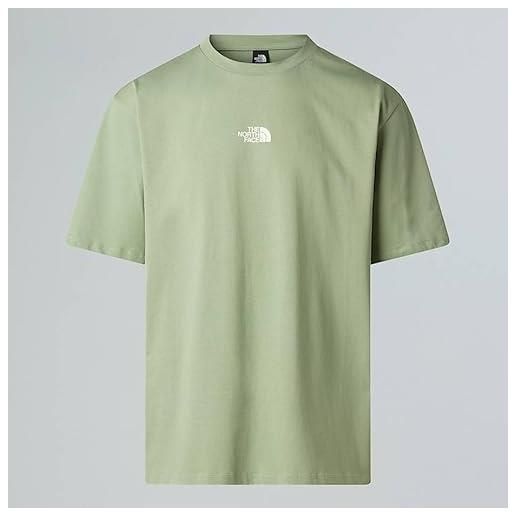 The North Face unisex mountain fun oversized t-shirt slate moss l