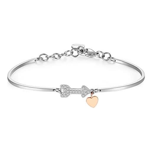 Bracciale Regolabile In Argento 925 Con Piuma E Freccia ONEFINITY – Simbolo Di Libertà E Forza – Regalo Per Donna