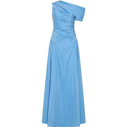 Rachel Gilbert abito da sera asimmetrico - blu