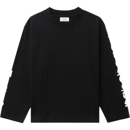 Vetements Kids t-shirt in cotone - nero