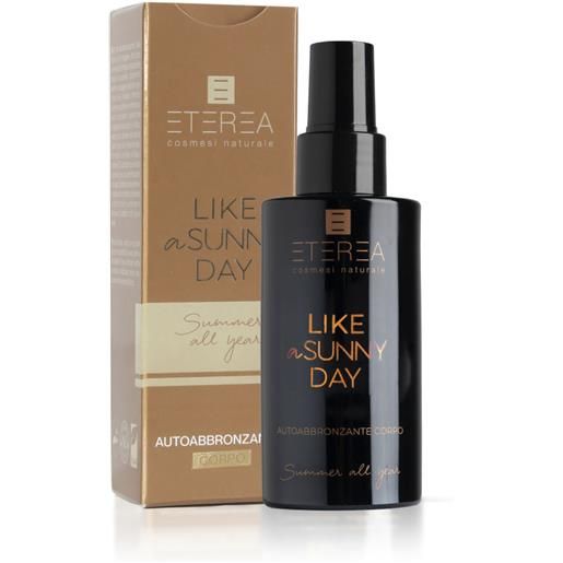 Eterea like a sunny day - autoabbronzante spray corpo 100 ml