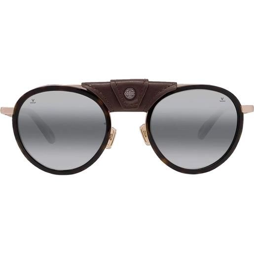 Vuarnet occhiali da sole Vuarnet glacier 02 vu40002u-y 52d polarizzati con laccio