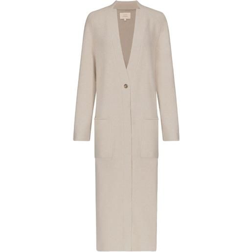 LouLou de Saison cappotto con tasca applicata - toni neutri