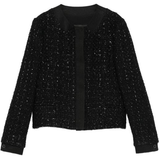 Emporio Armani giacca con bottoni - nero