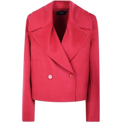 JOSEPH completo doppiopetto in lana - rosso
