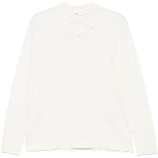 P.A.R.O.S.H. polo a maniche lunghe - bianco