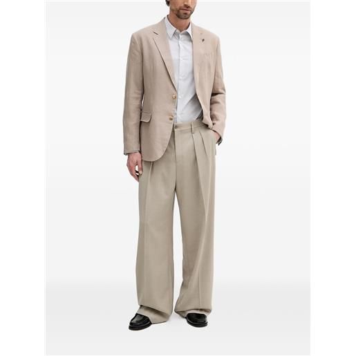 LIU JO blazer in lino - toni neutri