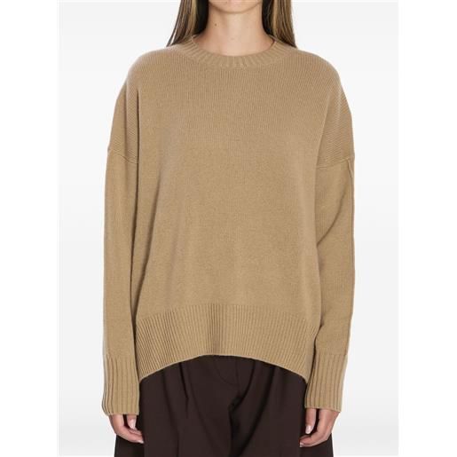 Allude maglione a coste - marrone