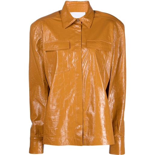 REMAIN giacca oversize - marrone