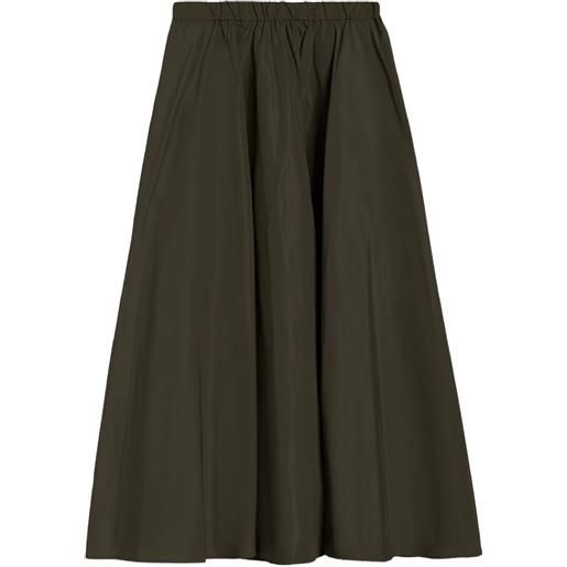 ASPESI gonna con vita elasticizzata - verde