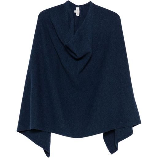 BOMPARD poncho lungo - blu