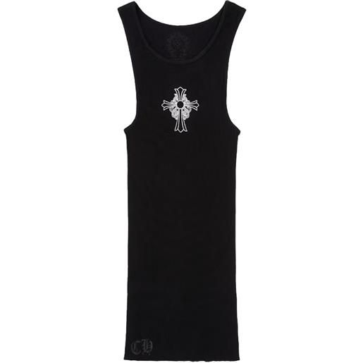 Chrome Hearts canotta hairy cross - nero