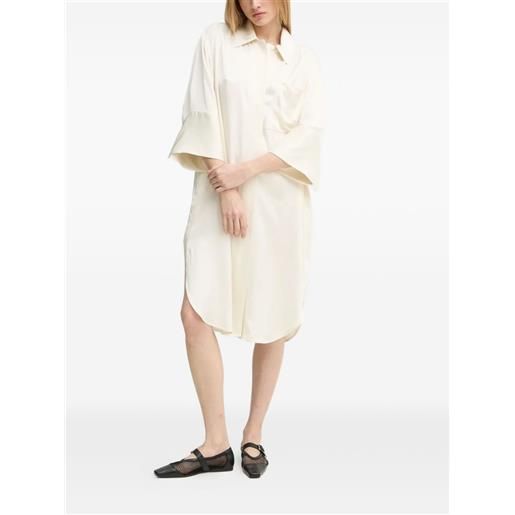 Day Birger Et Mikkelsen chemisier midi con applicazione - toni neutri