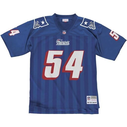 Mitchell & Ness t-shirt tedy bruschi new england patriots legacy player 1996 - blu