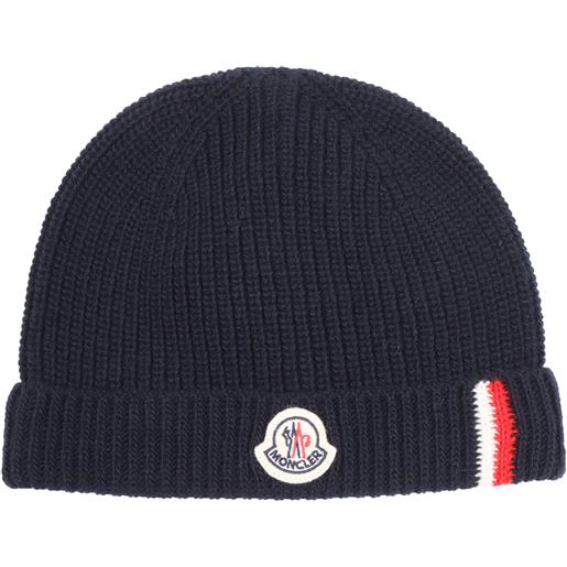 Moncler Baby navy hat