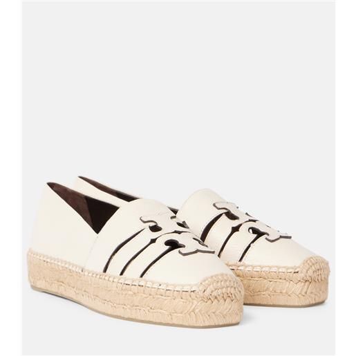 Tory Burch espadrillas ines double t in pelle