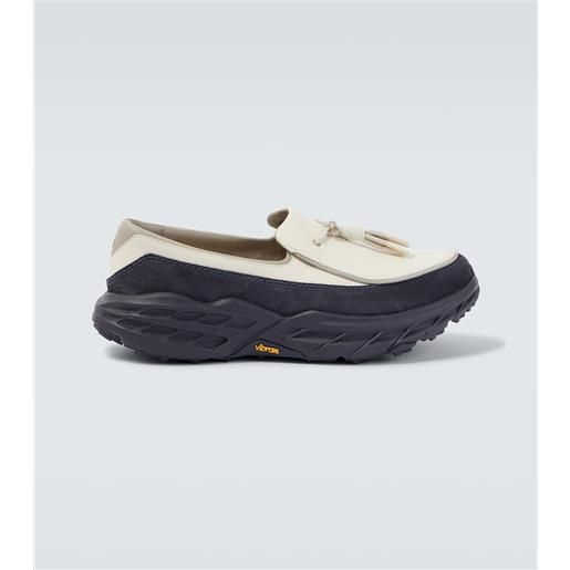 Hoka One One mocassini speed in pelle