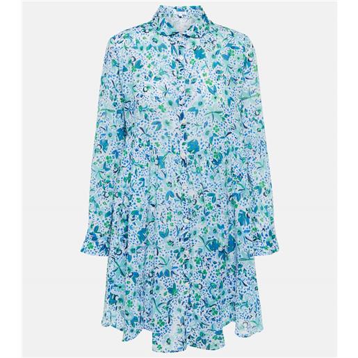 Poupette St Barth miniabito con stampa