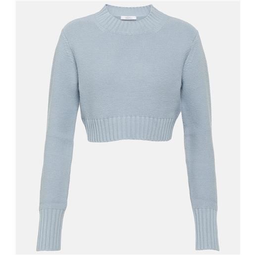 Max Mara pullover cropped kaya in cashmere