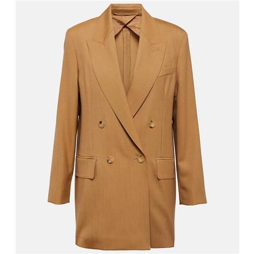 Max Mara blazer mirko in lana, mohair e seta