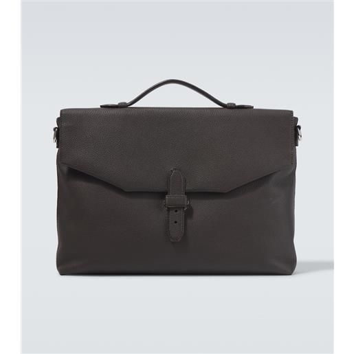 Brioni ventiquattrore in pelle