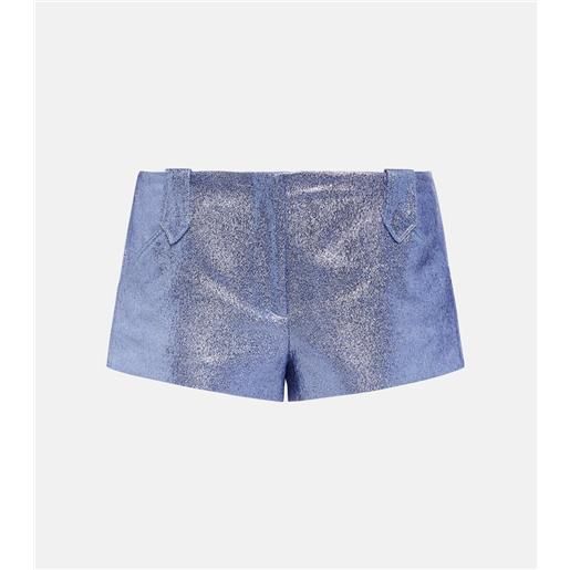 Tom Ford shorts in sablã© a vita bassa