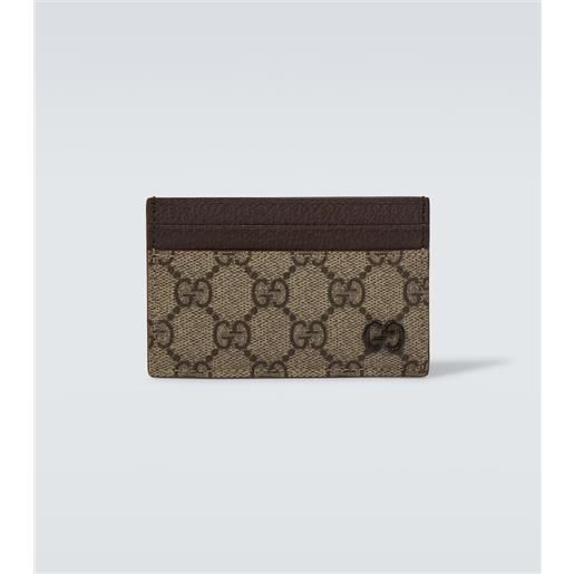Gucci portacarte in canvas gg