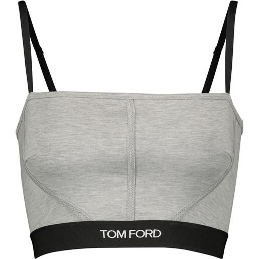 Tom Ford top cropped in jersey