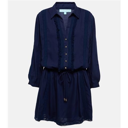 Melissa Odabash miniabito scarlett con pizzo