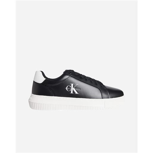 Calvin Klein Jeans chunky cupsole mono m - scarpe sneakers - uomo - nero