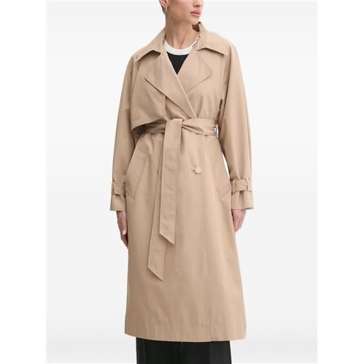 LIU JO trench con cintura - toni neutri