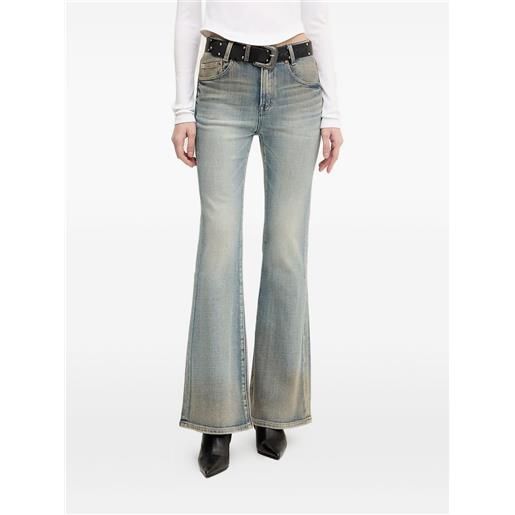 Miss Sixty jeans con applicazione logo - blu