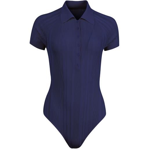 Fleur Du Mal body a coste - blu